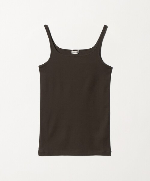 Steven Alan（スティーブンアラン）の「＜Steven Alan＞コットン フライス キャミ タンクトップ（タンクトップ・レディース・ナチュラル/パープル/ダークブラウン/グレー系・FREE）」の3枚目の写真