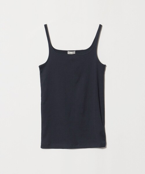 Steven Alan（スティーブンアラン）の「＜Steven Alan＞コットン フライス キャミ タンクトップ（タンクトップ・レディース・ナチュラル/パープル/ダークブラウン/グレー系/イエロー/ネイビー/ベージュ・FREE）」の5枚目の写真
