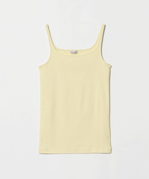 Steven Alan（スティーブンアラン）の「＜Steven Alan＞コットン フライス キャミ タンクトップ（タンクトップ・レディース・ナチュラル/パープル/ダークブラウン/グレー系/イエロー/ネイビー/ベージュ・FREE）」の7枚目の写真