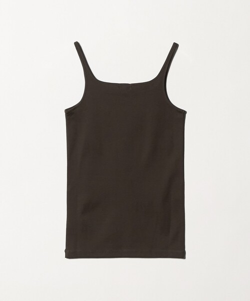 Steven Alan（スティーブンアラン）の「＜Steven Alan＞コットン フライス キャミ タンクトップ（タンクトップ・レディース・ナチュラル/パープル/ダークブラウン/グレー系・FREE）」の5枚目の写真