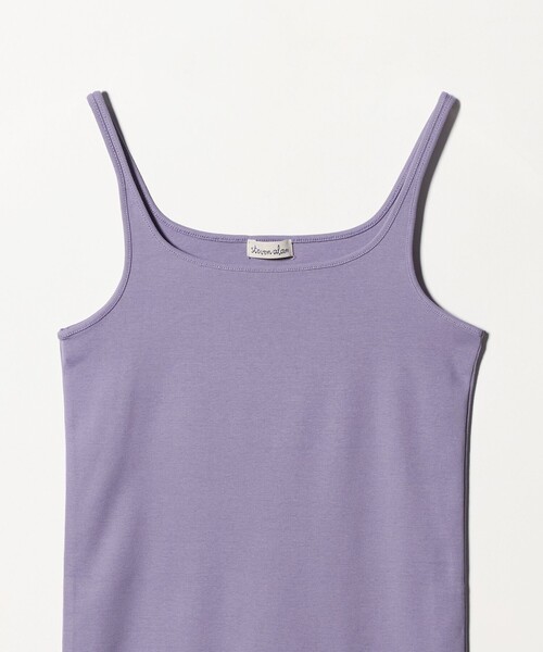 Steven Alan（スティーブンアラン）の「＜Steven Alan＞コットン フライス キャミ タンクトップ（タンクトップ・レディース・ナチュラル/パープル/ダークブラウン/グレー系・FREE）」の10枚目の写真