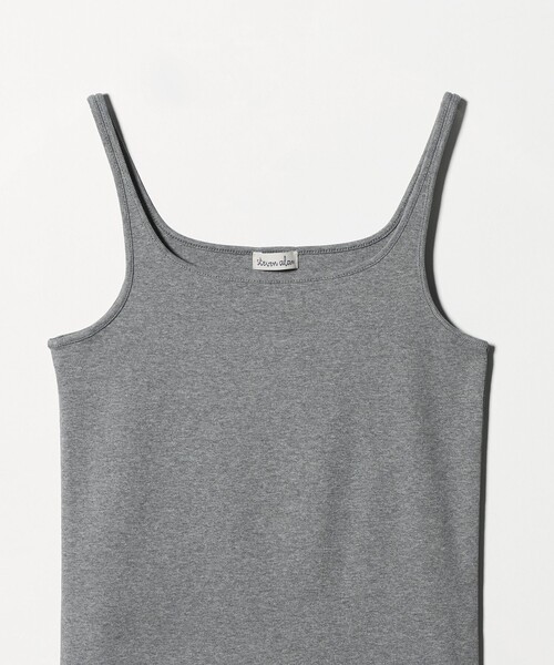 Steven Alan（スティーブンアラン）の「＜Steven Alan＞コットン フライス キャミ タンクトップ（タンクトップ・レディース・ナチュラル/パープル/ダークブラウン/グレー系・FREE）」の12枚目の写真