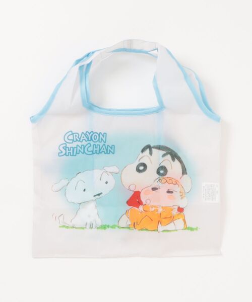 Rendez-Vous（ランデヴー）の「【 クレヨンしんちゃん 】 ミニくるくるショッピングバッグA 26S2（エコバッグ/サブバッグ・レディース・ホワイト/ブラック・FREE）」の7枚目の写真