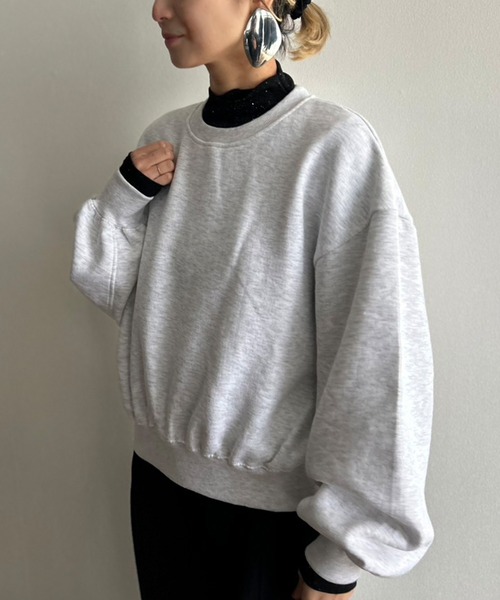 Kotoe（コトエ）の「プチハイネック ギャラクシーラメカットソー（Tシャツ/カットソー・レディース・ホワイト/ベージュ/ネイビー/ブラック・FREE）」の13枚目の写真