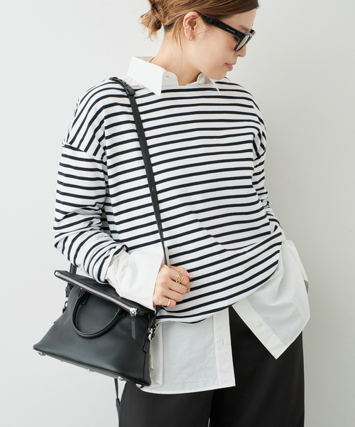 Deuxieme Classe（ドゥーズィエムクラス）の「*French Stripe Tシャツ（Tシャツ/カットソー・レディース・ホワイト・FREE）」の6枚目の写真