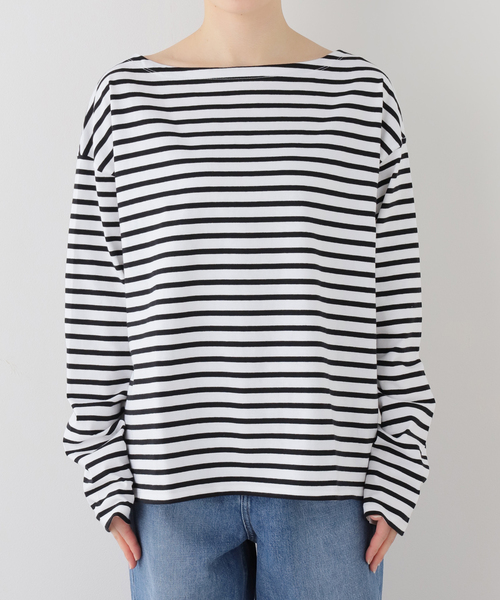 Deuxieme Classe（ドゥーズィエムクラス）の「*French Stripe Tシャツ（Tシャツ/カットソー・レディース・ホワイト・FREE）」の15枚目の写真