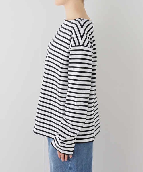 Deuxieme Classe（ドゥーズィエムクラス）の「*French Stripe Tシャツ（Tシャツ/カットソー・レディース・ホワイト・FREE）」の16枚目の写真