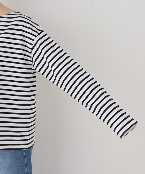 Deuxieme Classe（ドゥーズィエムクラス）の「*French Stripe Tシャツ（Tシャツ/カットソー・レディース・ホワイト・FREE）」の18枚目の写真