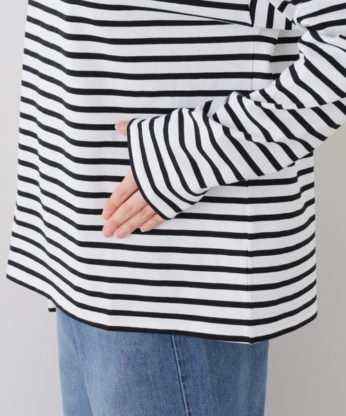Deuxieme Classe（ドゥーズィエムクラス）の「*French Stripe Tシャツ（Tシャツ/カットソー・レディース・ホワイト・FREE）」の19枚目の写真