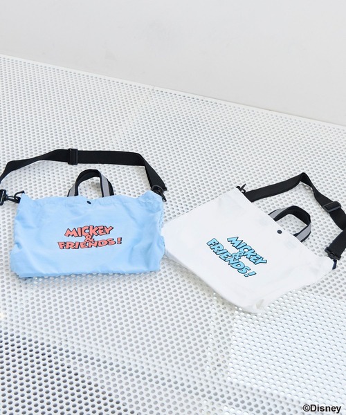 LOWRYS FARM（ローリーズファーム）の「Ｄｉｓｎｅｙ／スクールＢＡＧ　 654414（ショルダーバッグ・キッズ・ホワイト/ブルー・FREE）」の19枚目の写真