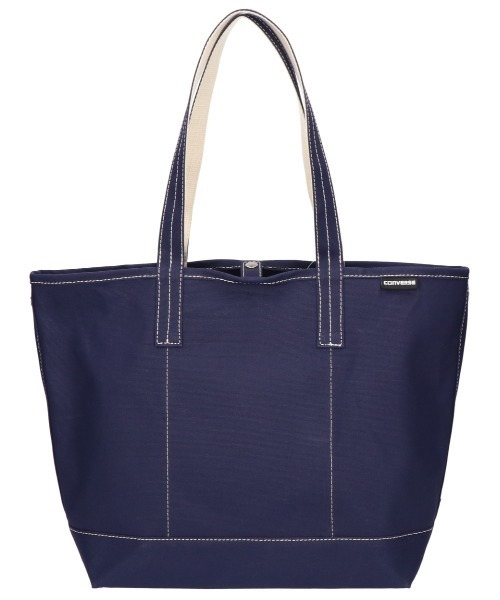 CONVERSE(コンバース)の「【CONVERSE/コンバース】AS CANVAS TOTE BAG M /キャンバスバッグM(トートバッグ・メンズ・カーキ/ブラック/グレー/オフホワイト/ベージュ/ネイビー・FREE)」の6枚目の写真