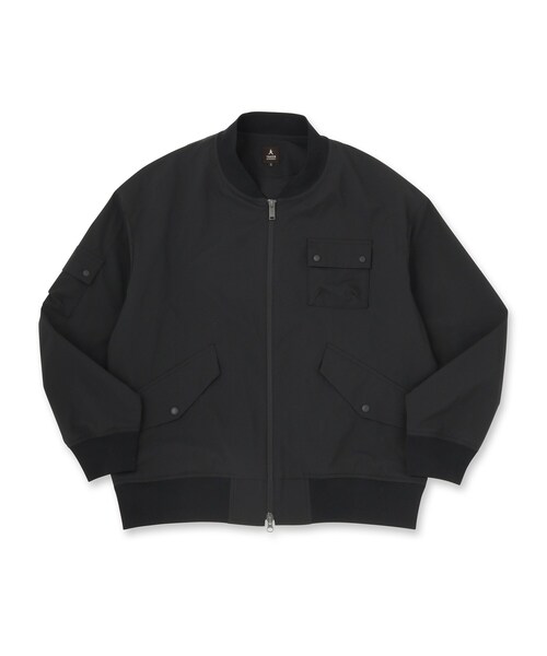 TAKEO KIKUCHI(タケオキクチ)の「【BOWLER HAT LABEL】撥水 MA-1ブルゾン(ブルゾン・メンズ・ブラック・04/03/02)」の6枚目の写真