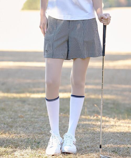 adabat(アダバット)の「【ADABAT NAVY】接触冷感 クールチドリキュロット(その他パンツ・レディース・ブラック系・40/38/42)」の3枚目の写真