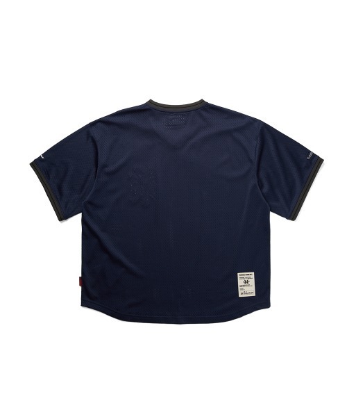 YESEYESEE(イエスアイシー)の「Y.E.S Mesh Baseball Tee(Tシャツ/カットソー・メンズ・グレー/ネイビー・S/M/L/XL)」の12枚目の写真