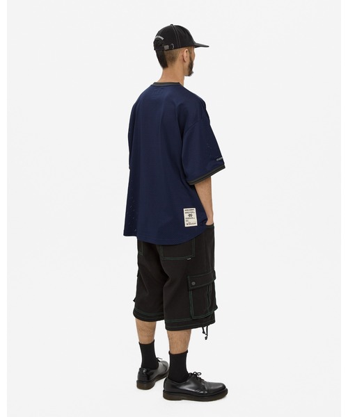 YESEYESEE(イエスアイシー)の「Y.E.S Mesh Baseball Tee(Tシャツ/カットソー・メンズ・グレー/ネイビー・S/M/L/XL)」の18枚目の写真