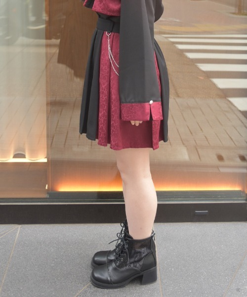 axes femme(アクシーズファム)の「【セットアップ対応】ジャカードパンツ(その他パンツ・レディース・ネイビー/ワイン/ダークグリーン・FREE)」の5枚目の写真
