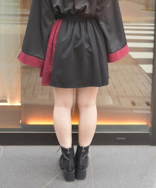 axes femme(アクシーズファム)の「【セットアップ対応】ジャカードパンツ(その他パンツ・レディース・ネイビー/ワイン/ダークグリーン・FREE)」の6枚目の写真