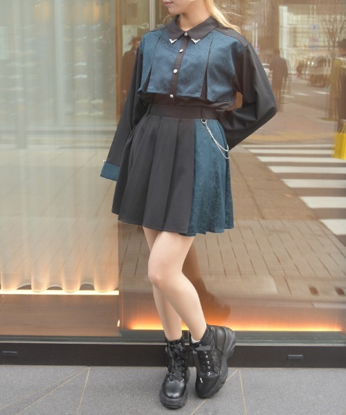 axes femme(アクシーズファム)の「【セットアップ対応】ジャカードパンツ(その他パンツ・レディース・ネイビー/ワイン/ダークグリーン・FREE)」の11枚目の写真