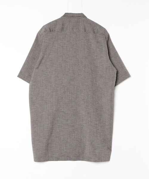 VOAAOV（ヴォアーブ）の「【VOAAOV】SET UP（シャツ/ブラウス・メンズ・ネイビー/ブラウン・1/2）」の3枚目の写真