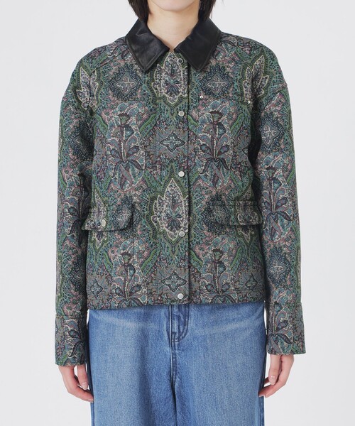 LOVELESS（ラブレス）の「ゴブランワークブルゾン（ブルゾン・レディース・グリーン系その他2・36/34）」の4枚目の写真