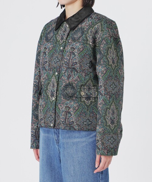 LOVELESS（ラブレス）の「ゴブランワークブルゾン（ブルゾン・レディース・グリーン系その他2・36/34）」の5枚目の写真