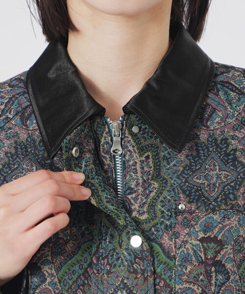 LOVELESS（ラブレス）の「ゴブランワークブルゾン（ブルゾン・レディース・グリーン系その他2・36/34）」の7枚目の写真