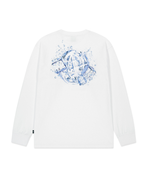 LMCの「ICE GLOBE LONG SLV TEE white(Tシャツ/カットソー・レディース・その他・LARGE/MEDIUM/X-LARGE/SMALL)」の1枚目の写真