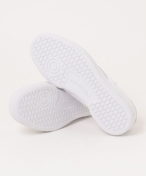 ASBee(アスビー)の「Reebok リーボック CLUB C 85【軽量】メンズスニーカー(クラブシー85) 100050 100000154 ホワイト/シアーグレー(スニーカー・メンズ・ホワイト・29.0cm/28.0cm/27.5cm/27.0cm/26.5cm/26.0cm/25.5cm)」の3枚目の写真
