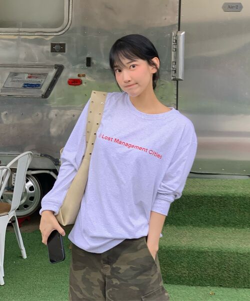 LMCの「FN OG LONG SLV TEE flower brown(Tシャツ/カットソー・レディース・その他・MEDIUM/LARGE/X-LARGE/SMALL)」の9枚目の写真