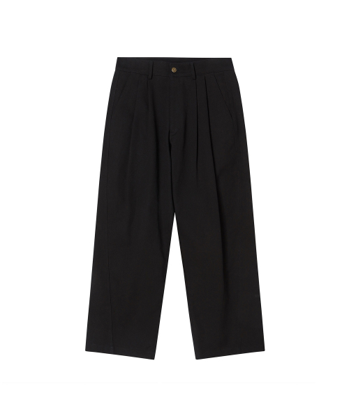 Beyond Closet（-）の「[COLLECTION LINE] ストラクチャードコットンカーブパンツ ブラック（その他パンツ・メンズ・その他・LARGE/MEDIUM）」の2枚目の写真