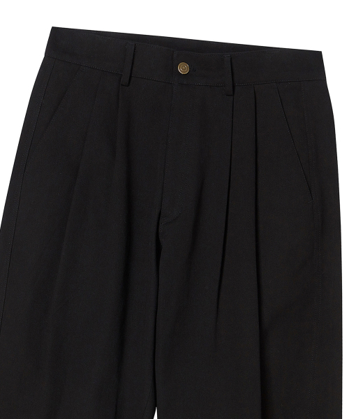 Beyond Closet（-）の「[COLLECTION LINE] ストラクチャードコットンカーブパンツ ブラック（その他パンツ・メンズ・その他・LARGE/MEDIUM）」の4枚目の写真