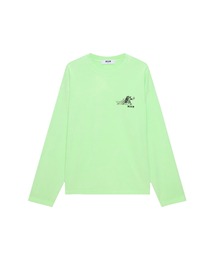 MSGM（エムエスジーエム）の「MSGM SPRINT グラフィック ロングスリーブTシャツ（Tシャツ/カットソー）」