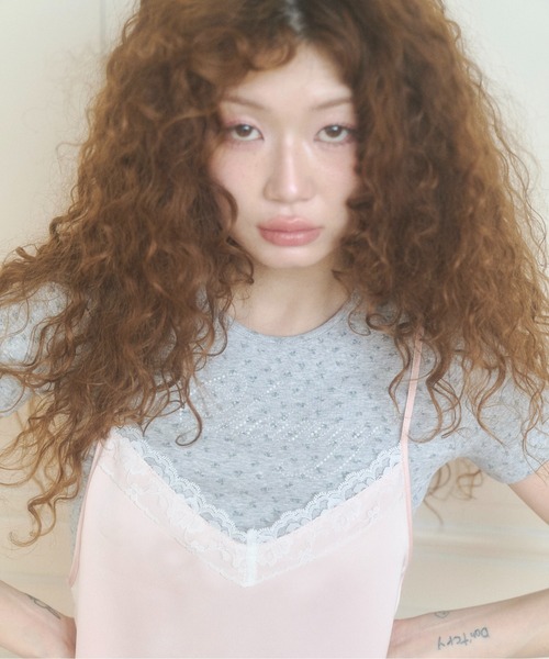 chernyy（チェルニー）の「satin lace mini cami dress / サテンレースキャミワンピ（ワンピース・レディース・ブラック/アイボリー/ピンク・MEDIUM/SMALL/LARGE）」の20枚目の写真