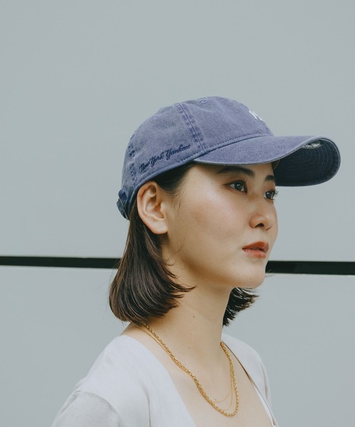 NEW ERA(ニューエラ)の「920WASHED/26/644823(キャップ・レディース・ダークブラウン/グリーン/ブラック/ネイビー/オフホワイト・FREE)」の7枚目の写真