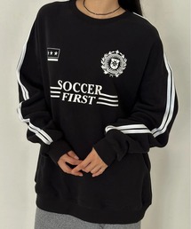 almo（アルモ）の「【TUNE】スポーツロゴスウェット（スウェット）」