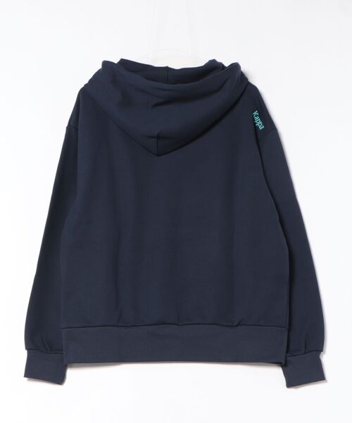 Kappa(カッパ)の「≪Kappa×and ST ウェルネスクラブ≫フーディー(パーカー・レディース・インディゴブルー/ネイビー/オフホワイト/ブラウン系その他・LARGE/MEDIUM/SMALL)」の15枚目の写真