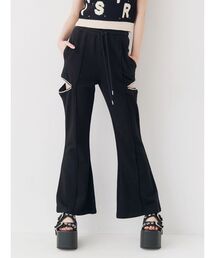 EVRIS | ビジューカッティングスウェットフレアパンツ(スウェットパンツ)