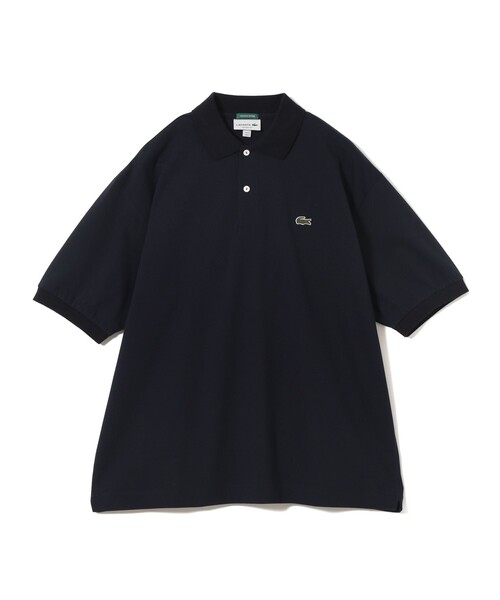 BEAMS（ビームス）の「【別注】LACOSTE / ヘビーカノコ ポロシャツ（ポロシャツ・メンズ・サックスブルー/ピンク/ホワイト/ネイビー・4/3/2/1/5）」の2枚目の写真