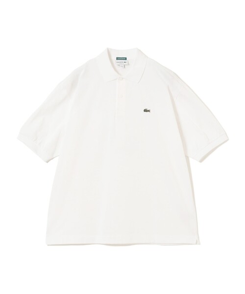 BEAMS（ビームス）の「【別注】LACOSTE / ヘビーカノコ ポロシャツ（ポロシャツ・メンズ・サックスブルー/ピンク/ホワイト/ネイビー・4/3/2/1/5）」の11枚目の写真