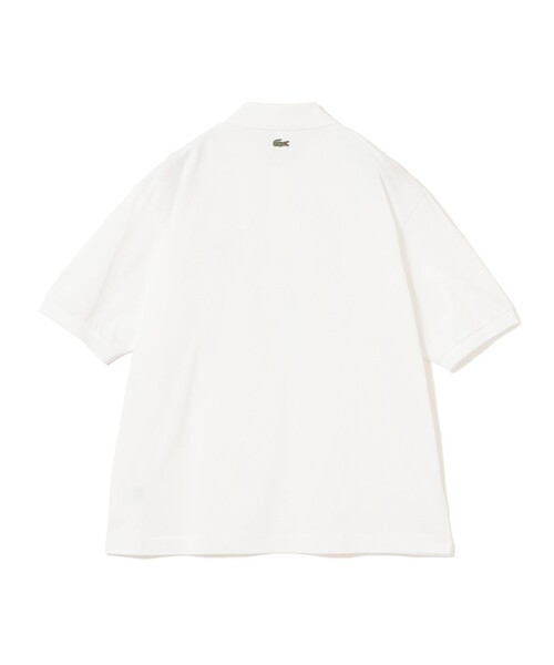 BEAMS（ビームス）の「【別注】LACOSTE / ヘビーカノコ ポロシャツ（ポロシャツ・メンズ・サックスブルー/ピンク/ホワイト/ネイビー・4/3/2/1/5）」の12枚目の写真