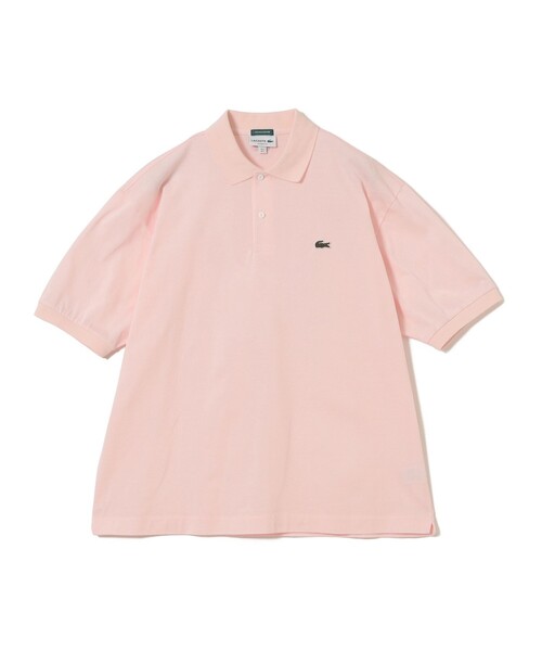 BEAMS（ビームス）の「【別注】LACOSTE / ヘビーカノコ ポロシャツ（ポロシャツ・メンズ・サックスブルー/ピンク/ホワイト/ネイビー・4/3/2/1/5）」の14枚目の写真