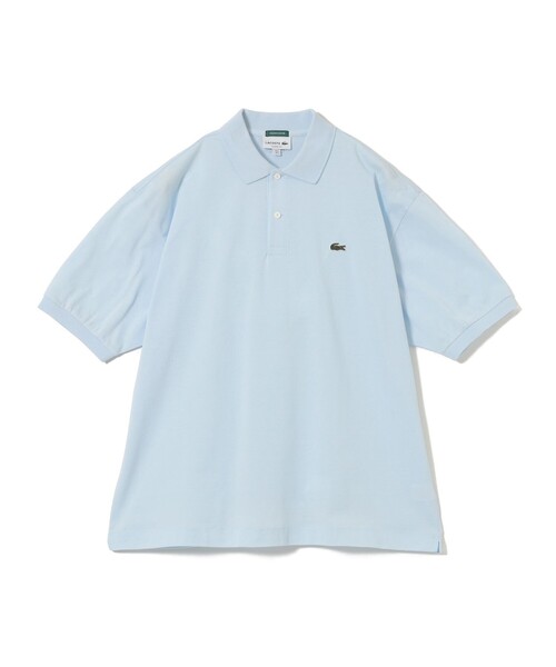 BEAMS（ビームス）の「【別注】LACOSTE / ヘビーカノコ ポロシャツ（ポロシャツ・メンズ・サックスブルー/ピンク/ホワイト/ネイビー・4/3/2/1/5）」の17枚目の写真