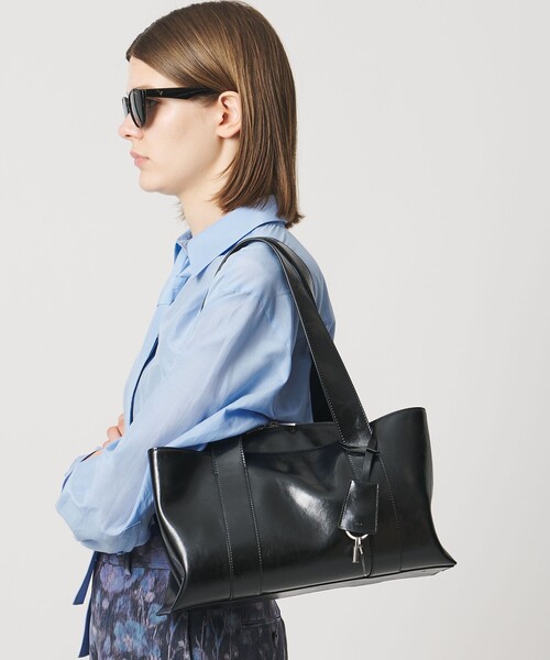 OSOI(オソイ)の「<OSOI>SHELL DUFFEL トートバッグ(トートバッグ・レディース・ブラック/オフホワイト/ライトブルー・FREE)」の19枚目の写真