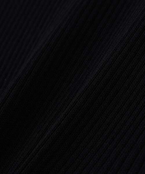 PROPORTION BODY DRESSING(プロポーションボディドレッシング)の「半袖花柄ドッキングニットワンピース / 1216140410(ワンピース・レディース・ネイビー/ブラック・MEDIUM/P/S/SMALL)」の5枚目の写真