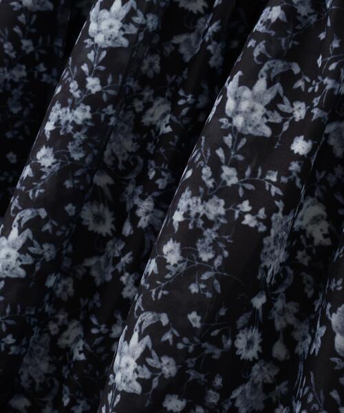 PROPORTION BODY DRESSING(プロポーションボディドレッシング)の「半袖花柄ドッキングニットワンピース / 1216140410(ワンピース・レディース・ネイビー/ブラック・MEDIUM/P/S/SMALL)」の6枚目の写真
