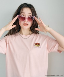 【sanrio characters】HELLO KITTY/日焼けキティ半袖Tシャツ《サンリオキャラクターズ》