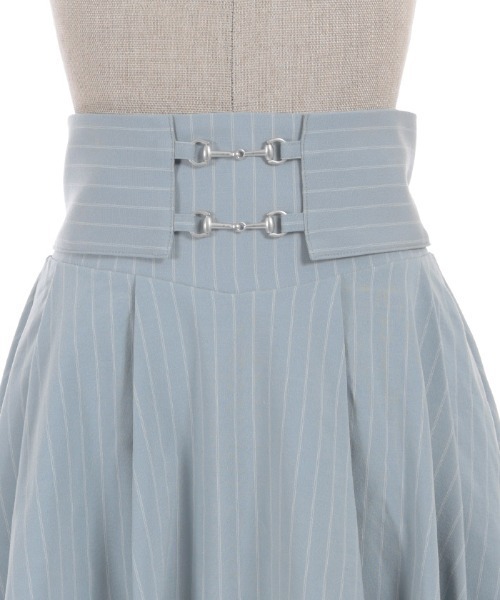 axes femme POETIQUE（アクシーズファムポエティック）の「ビット使フィッシュテールＳＫ（スカート・レディース・サックスブルー/ブラック/ネイビー・MEDIUM）」の22枚目の写真