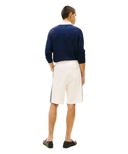 TOMMY HILFIGER(トミーヒルフィガー)の「カントリークラブクレストスウェットショーツ(スウェットパンツ・メンズ・ブルー/ホワイト・LARGE/X-LARGE/SMALL/MEDIUM/X-SMALL)」の3枚目の写真