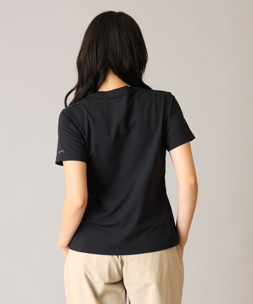 Columbia(コロンビア)の「UVカット Columbia/ ウィメンズ ライトキャニオン ショートスリーブ Tシャツ /コロンビア(Tシャツ/カットソー・レディース・ホワイト/ブラック/パープル・L/S/XL/M)」の4枚目の写真