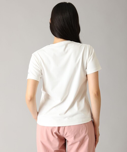 Columbia(コロンビア)の「UVカット Columbia/ ウィメンズ ライトキャニオン ショートスリーブ Tシャツ /コロンビア(Tシャツ/カットソー・レディース・ホワイト/ブラック/パープル・L/S/XL/M)」の7枚目の写真